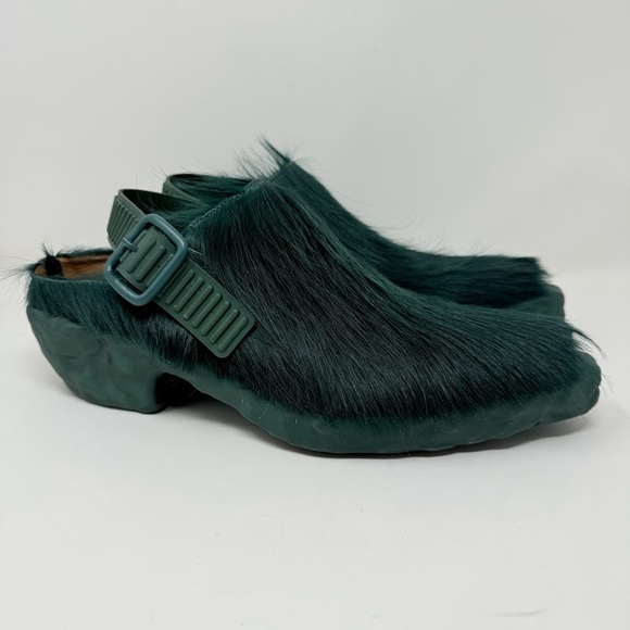 New CamperLab Venga Mules Green Unisex Slingback Clogs Sz EU 41 - Picture 5 of 15